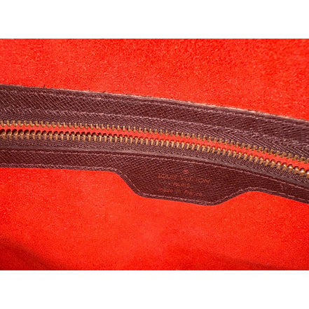 Louis Vuitton Damier Ebene Sac Plat Tote Vintage 1997 available at Queen Bee of Beverly Hills