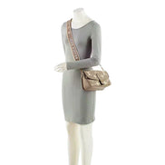 Louis Vuitton Diane Beige Monogram Empreinte Leather Crossbody Bag - available at Queen Bee of Beverly Hills. 