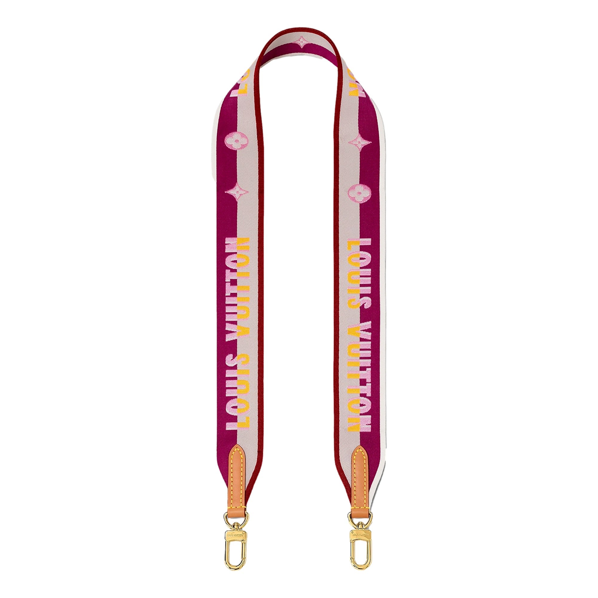 Louis Vuitton Diane Monogram Canvas Leather Satchel with Jacquard Strap