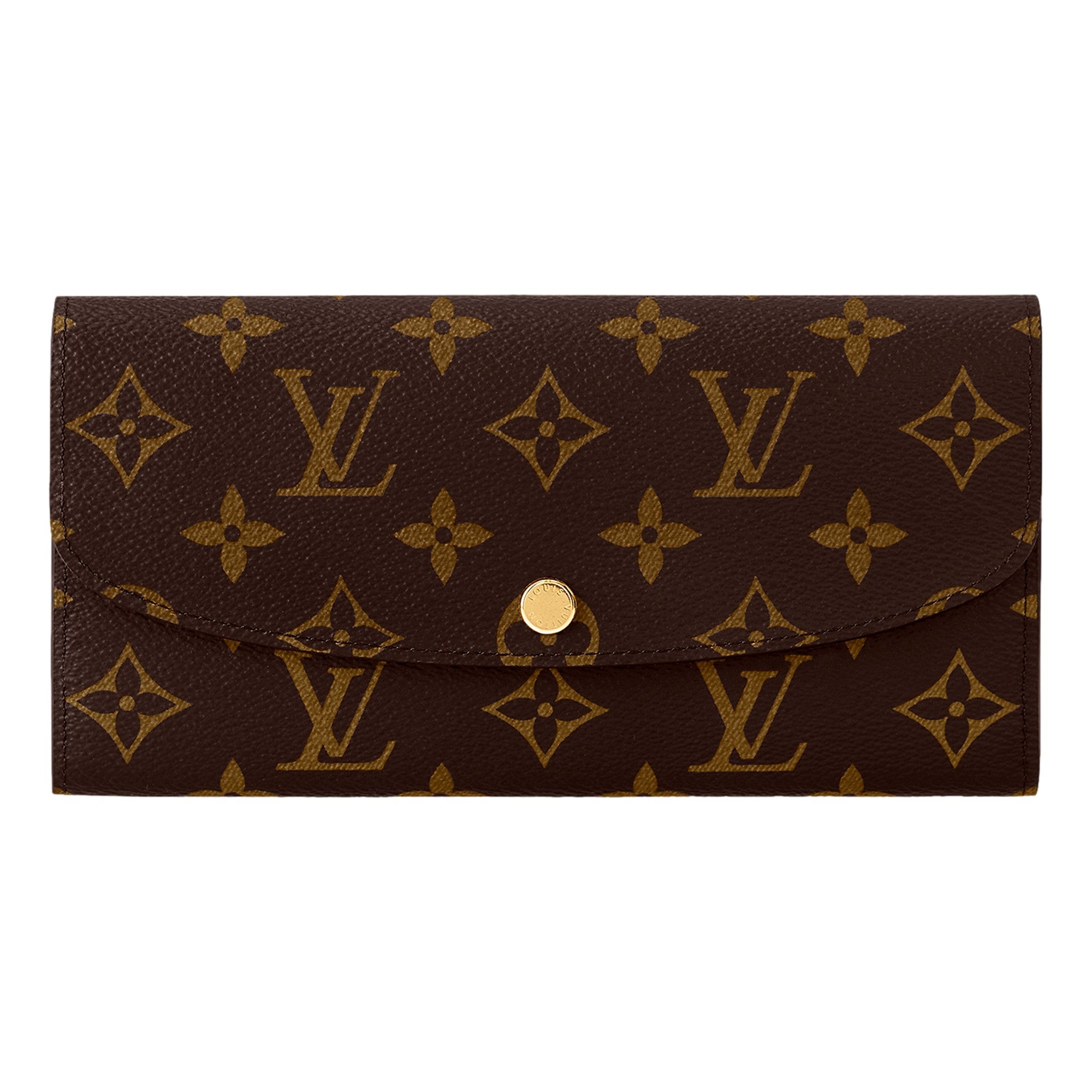 Louis Vuitton Emilie Wallet Monogram Canvas in Rose Ballerine