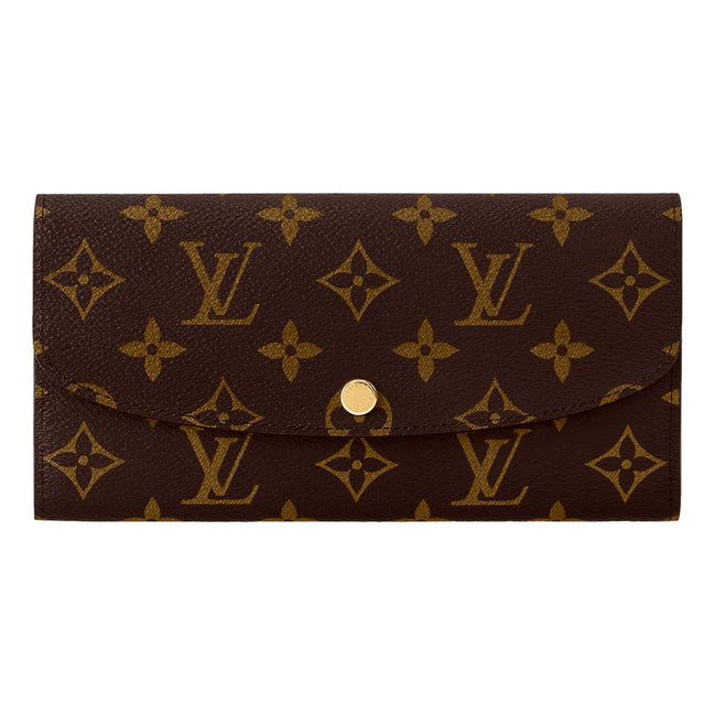 Louis Vuitton Emilie Wallet Monogram Canvas in Rose Ballerine