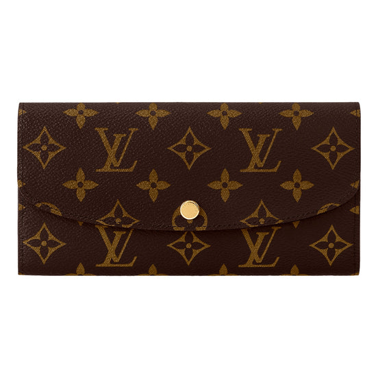Louis Vuitton Emilie Wallet Monogram Canvas in Rose Ballerine