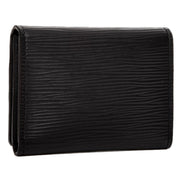 Louis Vuitton Envelope Carte de Visite Black Epi Leather available at Queen Bee of Beverly Hills