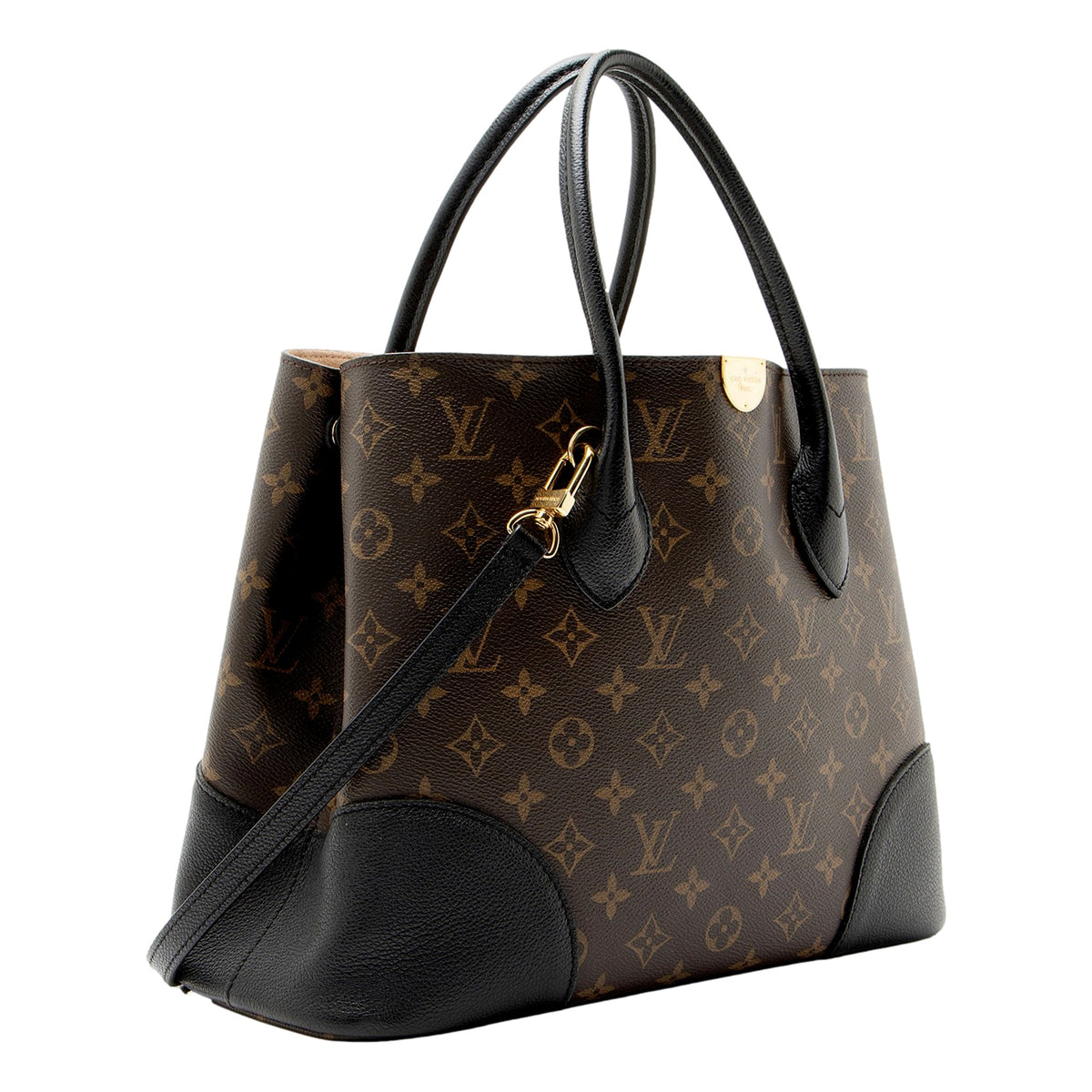 Louis Vuitton Flandrin Monogram Canvas Leather Handbag with Strap available at Queen Bee of Beverly Hills