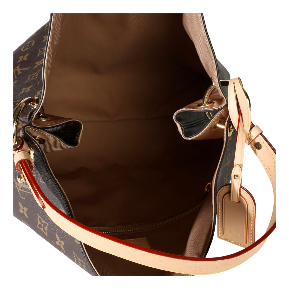 Louis Vuitton Graceful MM Monogram Canvas Shoulder Bag available at Queen Bee of Beverly Hills