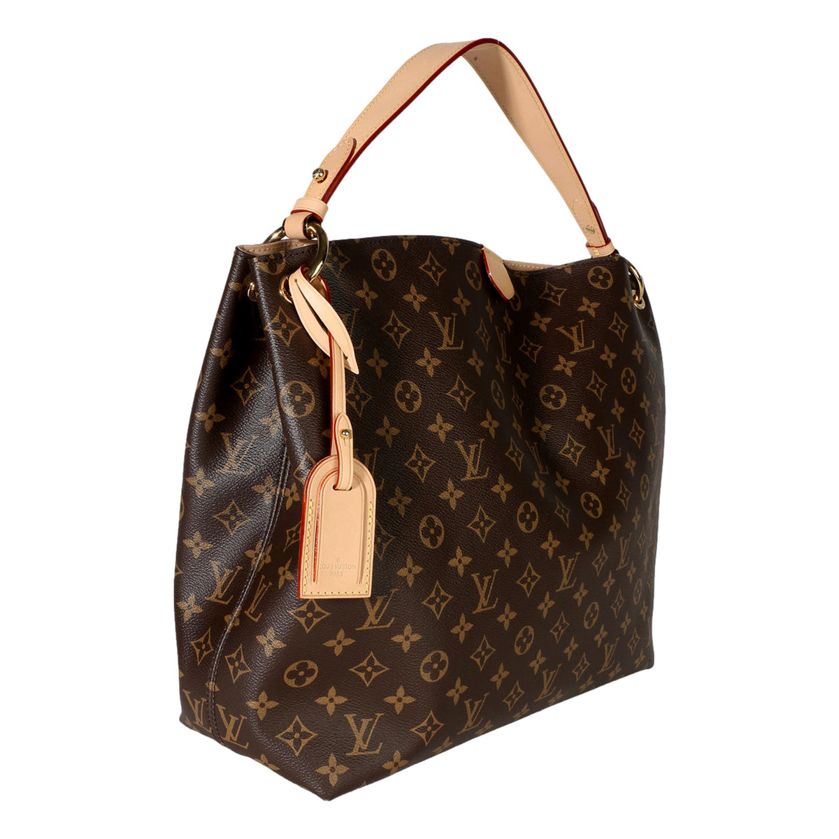 Louis Vuitton Graceful MM Monogram Canvas Shoulder Bag available at Queen Bee of Beverly Hills