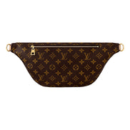 Louis Vuitton High Rise Bumbag Classic Monogram Leather Trim