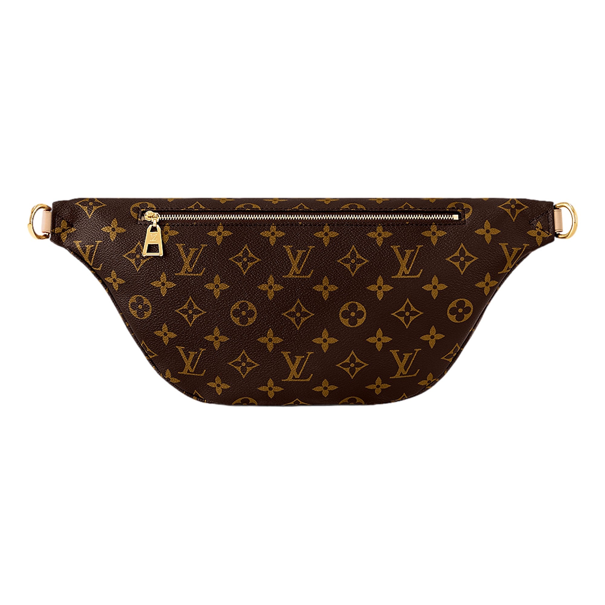 Louis Vuitton High Rise Bumbag Classic Monogram Leather Trim