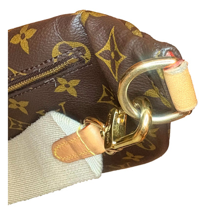 Louis Vuitton High Rise Bumbag Classic Monogram Leather Trim