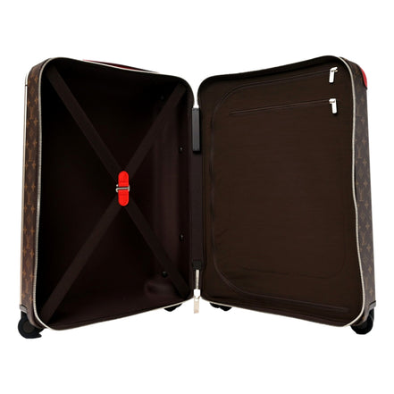 Louis Vuitton Monogram Canvas Horizon 55 Coquelicot Rolling Suitcase