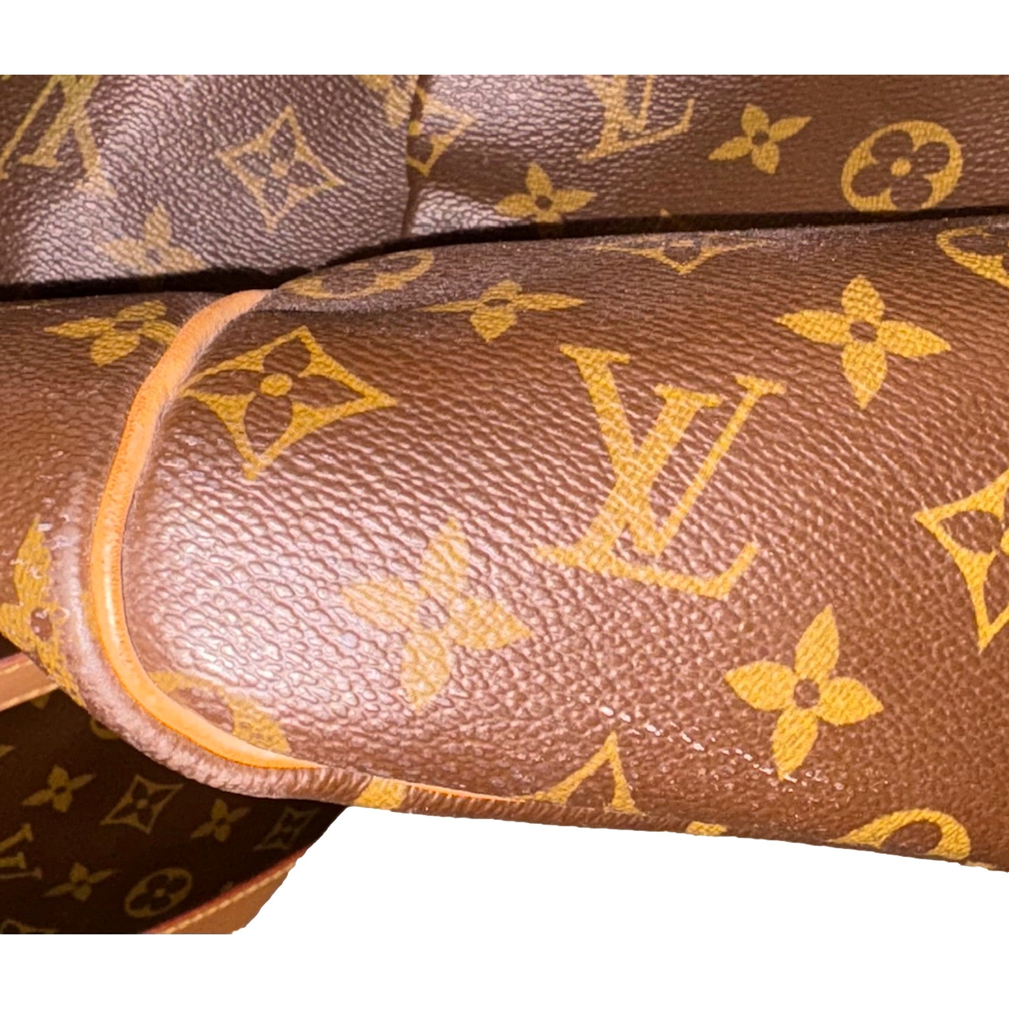 Louis Vuitton Keepall 55 Monogram Canvas Duffle Bag available at Queen Bee of Beverly Hills