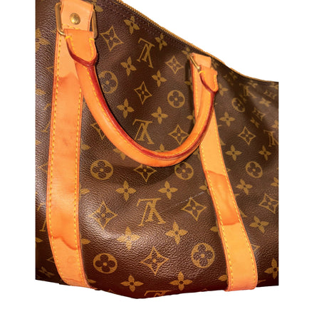 Louis Vuitton Keepall 55 Monogram Canvas Duffle Bag available at Queen Bee of Beverly Hills