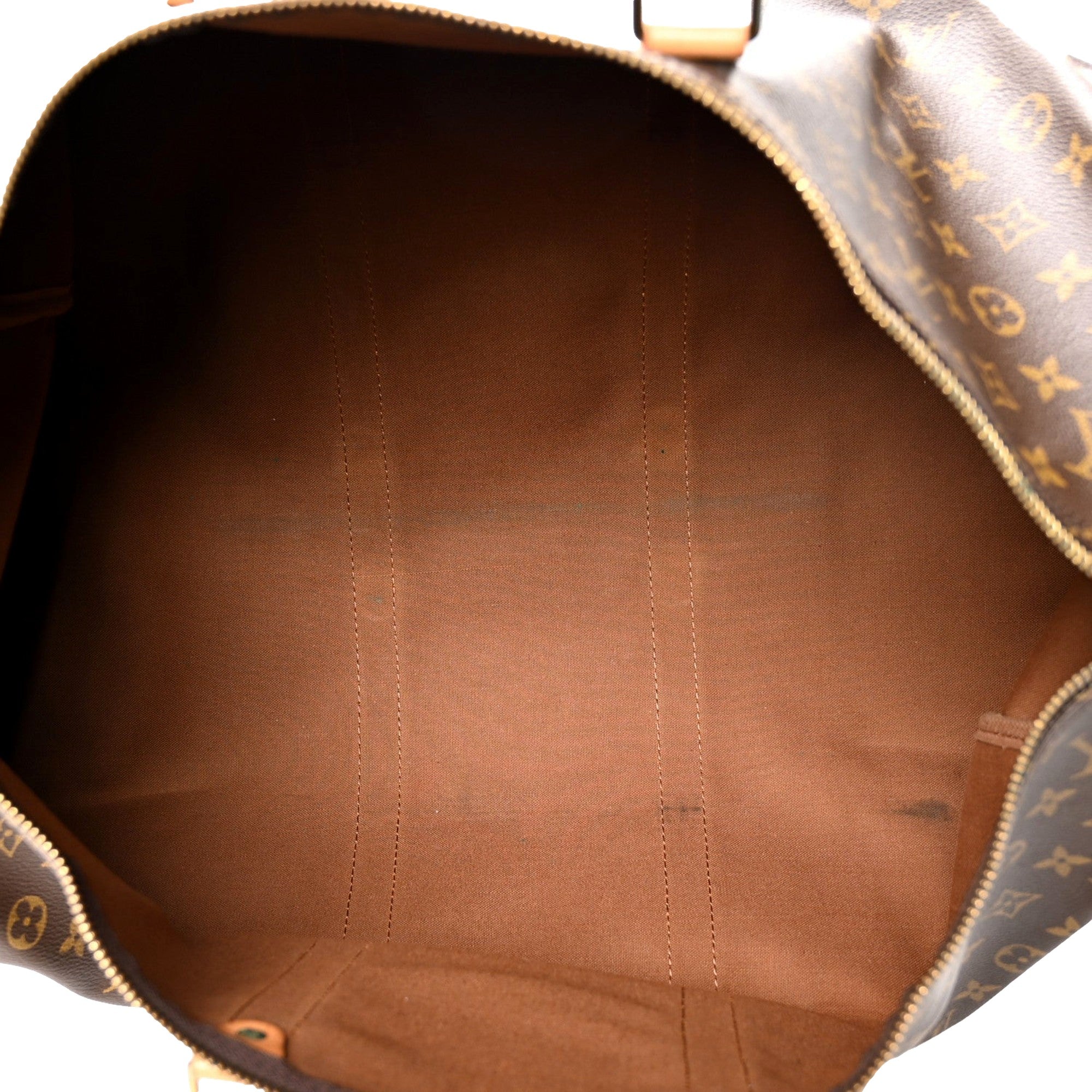 Louis Vuitton Keepall 55 Monogram Canvas Duffle Bag available at Queen Bee of Beverly Hills