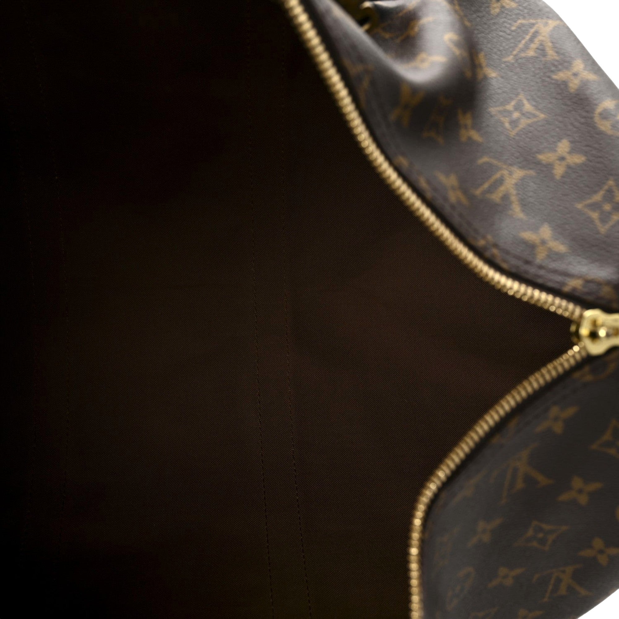 Louis Vuitton Keepall 55 Monogram Canvas Duffle Bag available at Queen Bee of Beverly Hills
