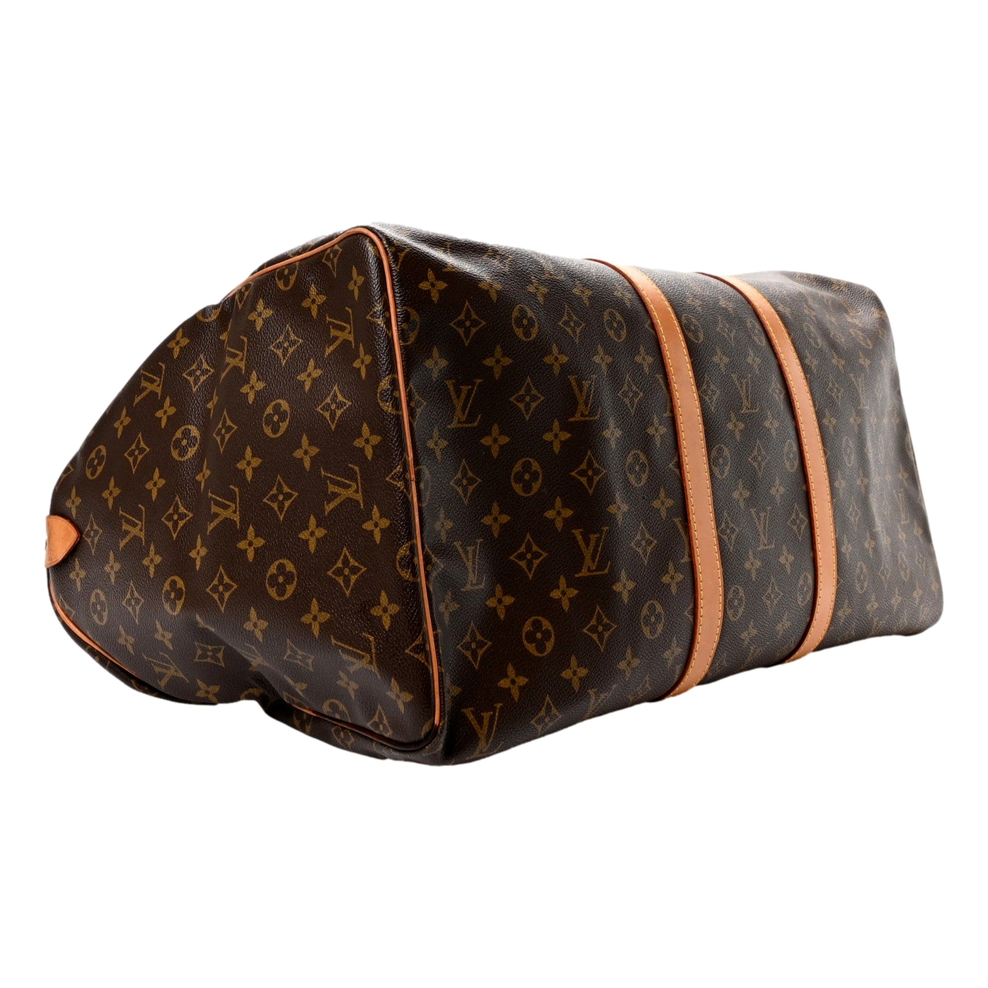 Louis Vuitton Keepall 55 Monogram Canvas Duffle Bag available at Queen Bee of Beverly Hills