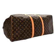 Louis Vuitton Keepall Bandoulière 60 Monogram Canvas Duffle Bag - available at Queen Bee of Beverly Hills. 