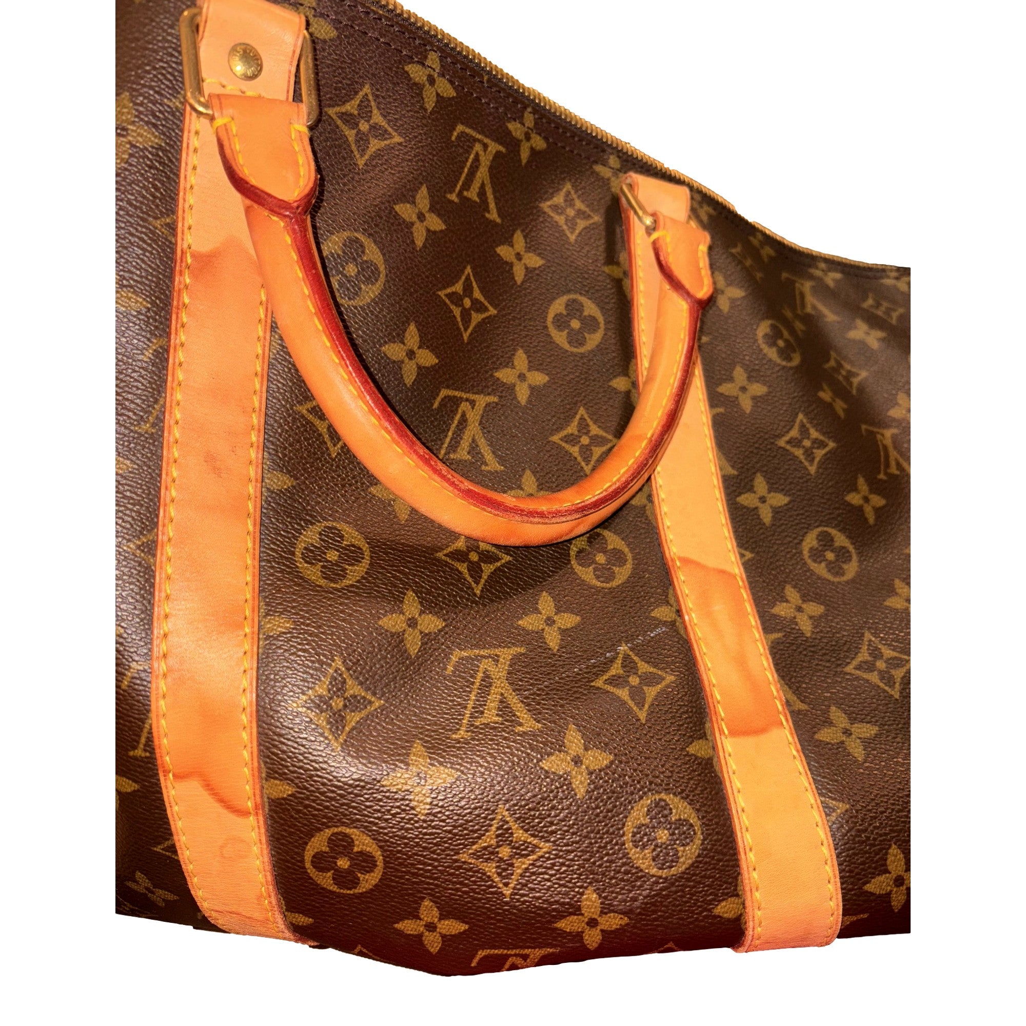 Louis Vuitton Keepall 55 Monogram Canvas Duffle Bag