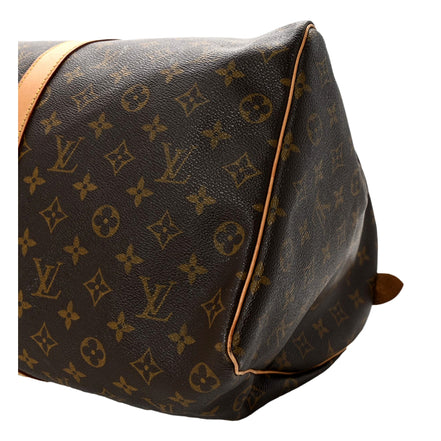 Louis Vuitton Keepall 55 Monogram Canvas Duffle Bag