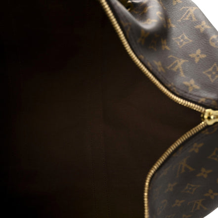 Louis Vuitton Keepall 55 Monogram Canvas Duffle Bag
