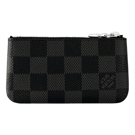 Louis Vuitton Key Pouch in Damier Graphite sold at Queen Bee of Beverly Hills