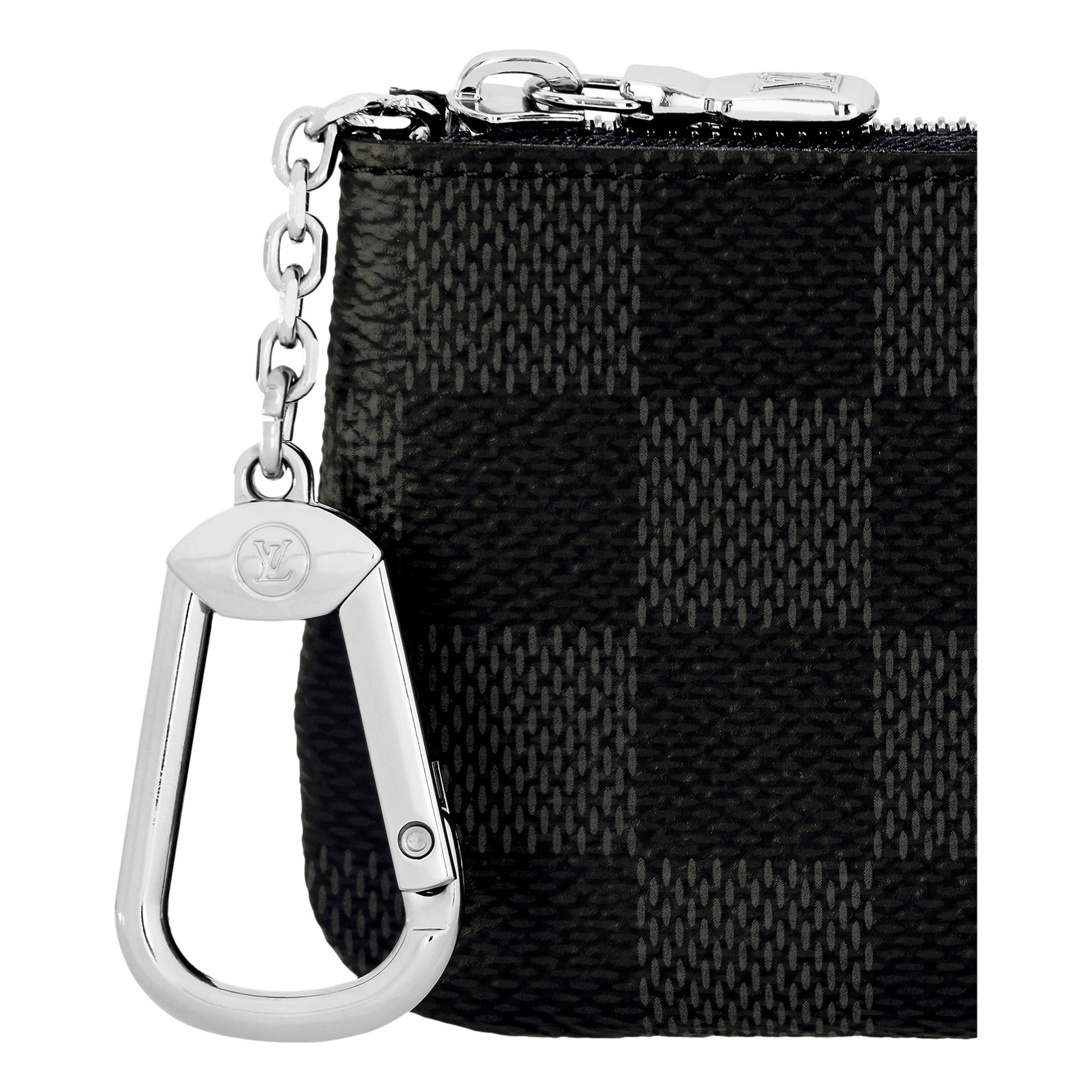 Louis Vuitton Key Pouch in Damier Graphite sold at Queen Bee of Beverly Hills