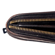 Louis Vuitton Limited Edition Zippy Steamer Wallet Brogue Monogram available at Queen Bee of Beverly Hills