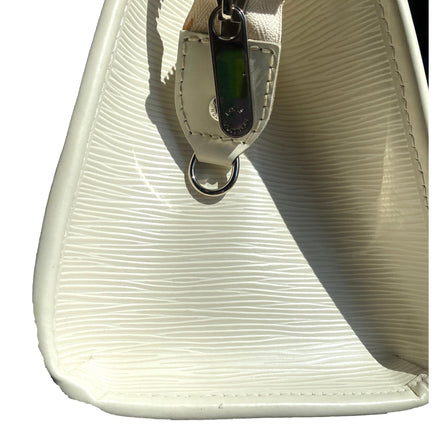 Louis Vuitton Madeleine PM Epi Shoulder Bag White available at Queen Bee of Beverly Hills
