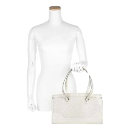 Louis Vuitton Madeleine PM Epi Shoulder Bag White available at Queen Bee of Beverly Hills