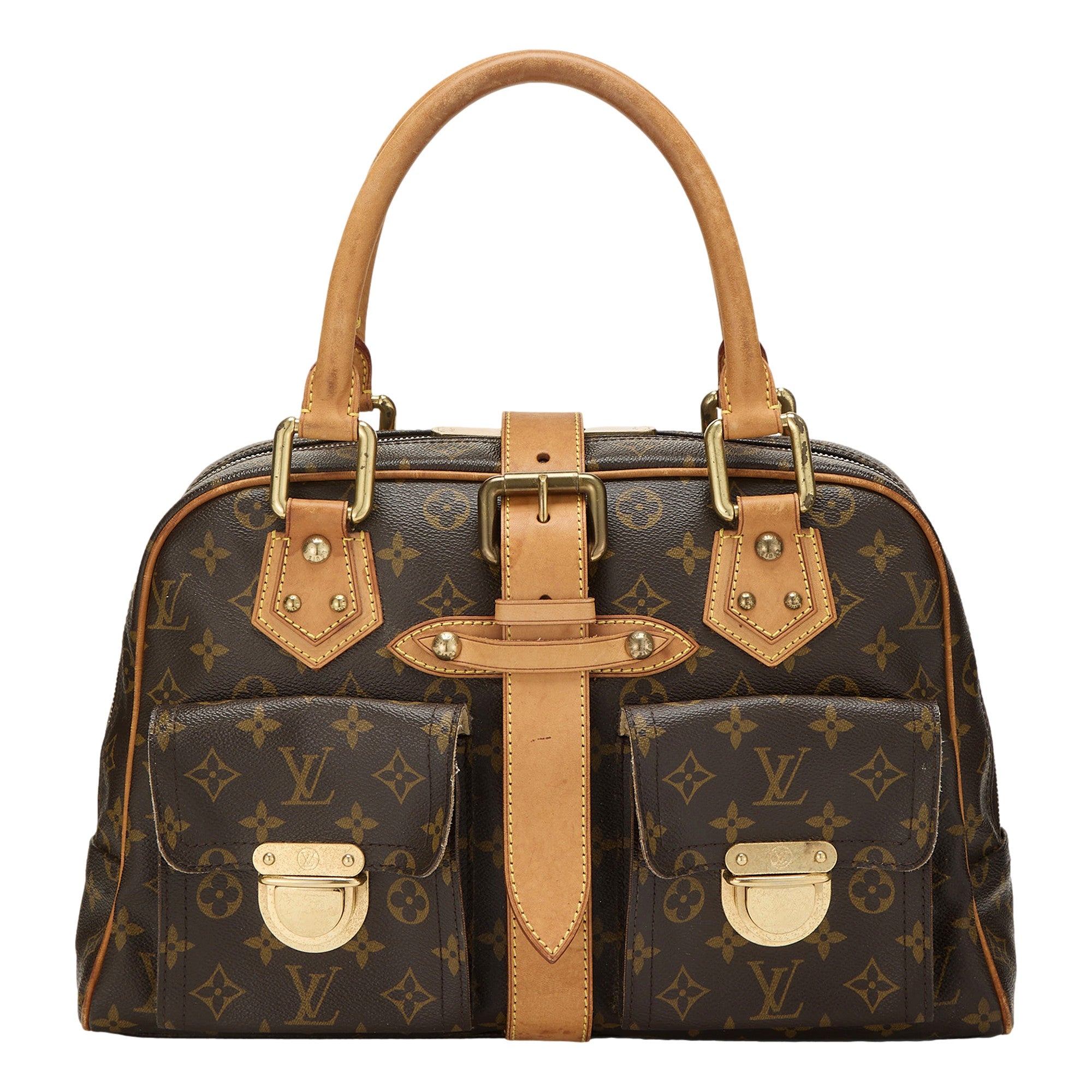 Louis Vuitton Manhattan Handbag sold at Queen Bee of Beverly Hills