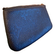 Louis Vuitton Metallic Empreinte Monogram Giant Key Pouch Navy Nacre available at Queen Bee of Beverly Hills