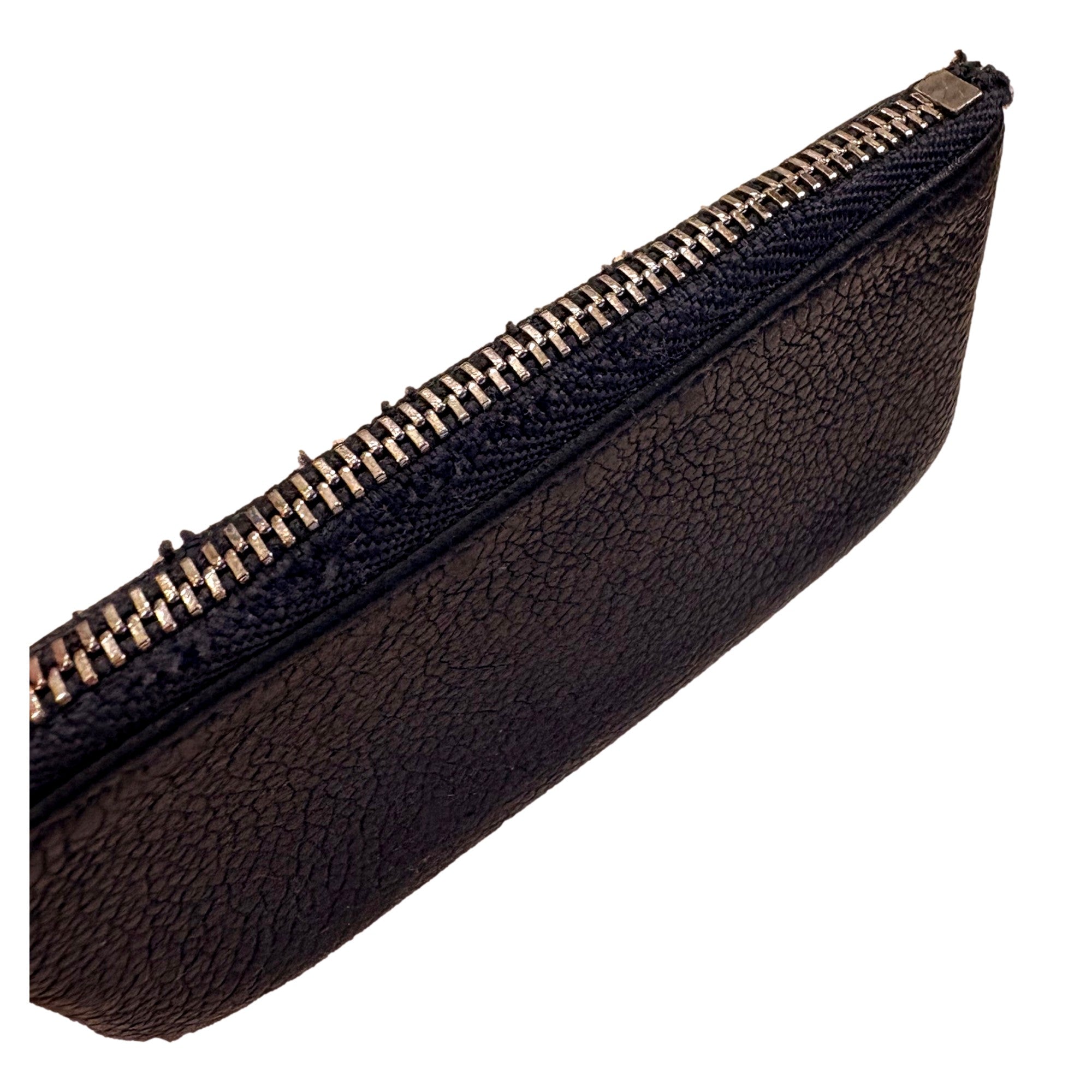 Louis Vuitton Metallic Empreinte Monogram Giant Key Pouch Navy Nacre available at Queen Bee of Beverly Hills