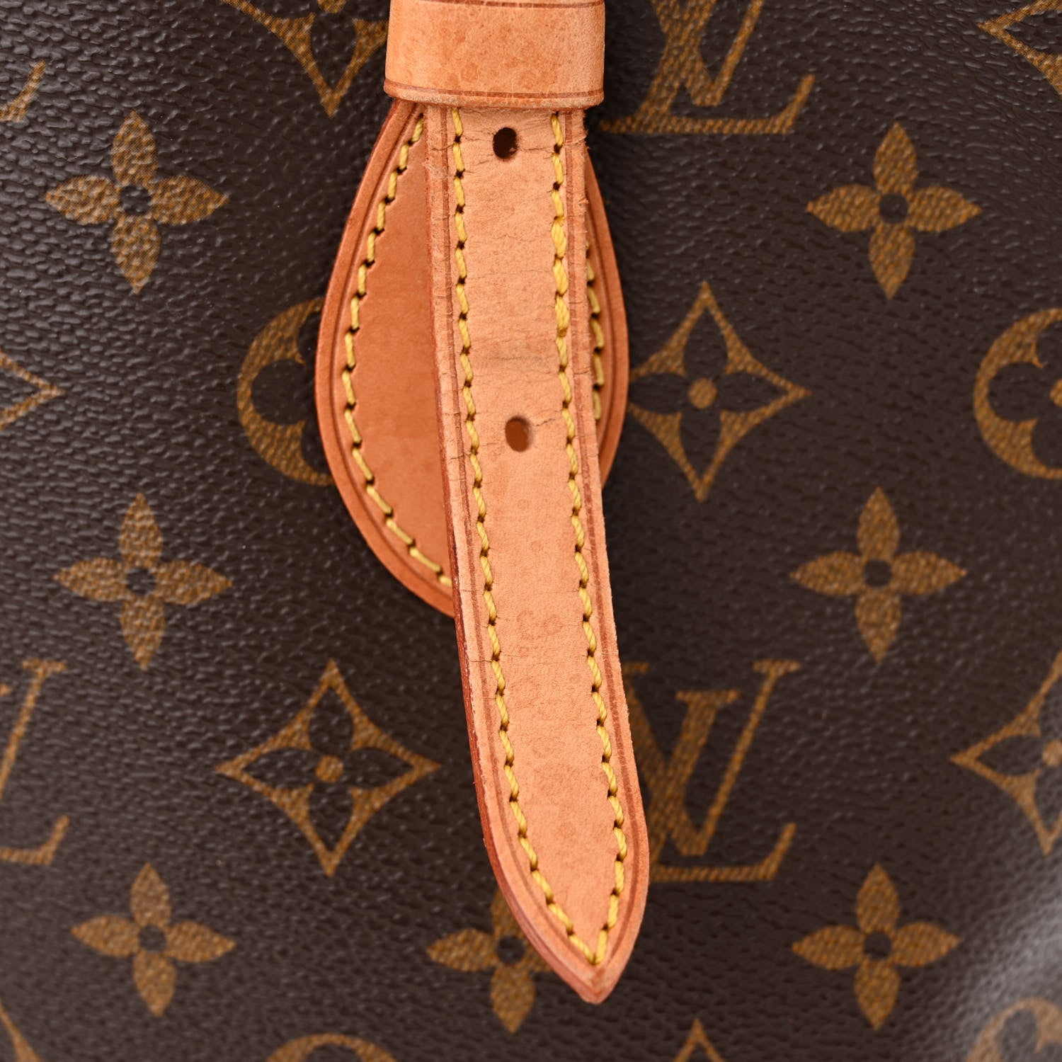 Louis Vuitton Monogram Canvas Petit Bucket Bag 23 available at Queen Bee of Beverly Hills