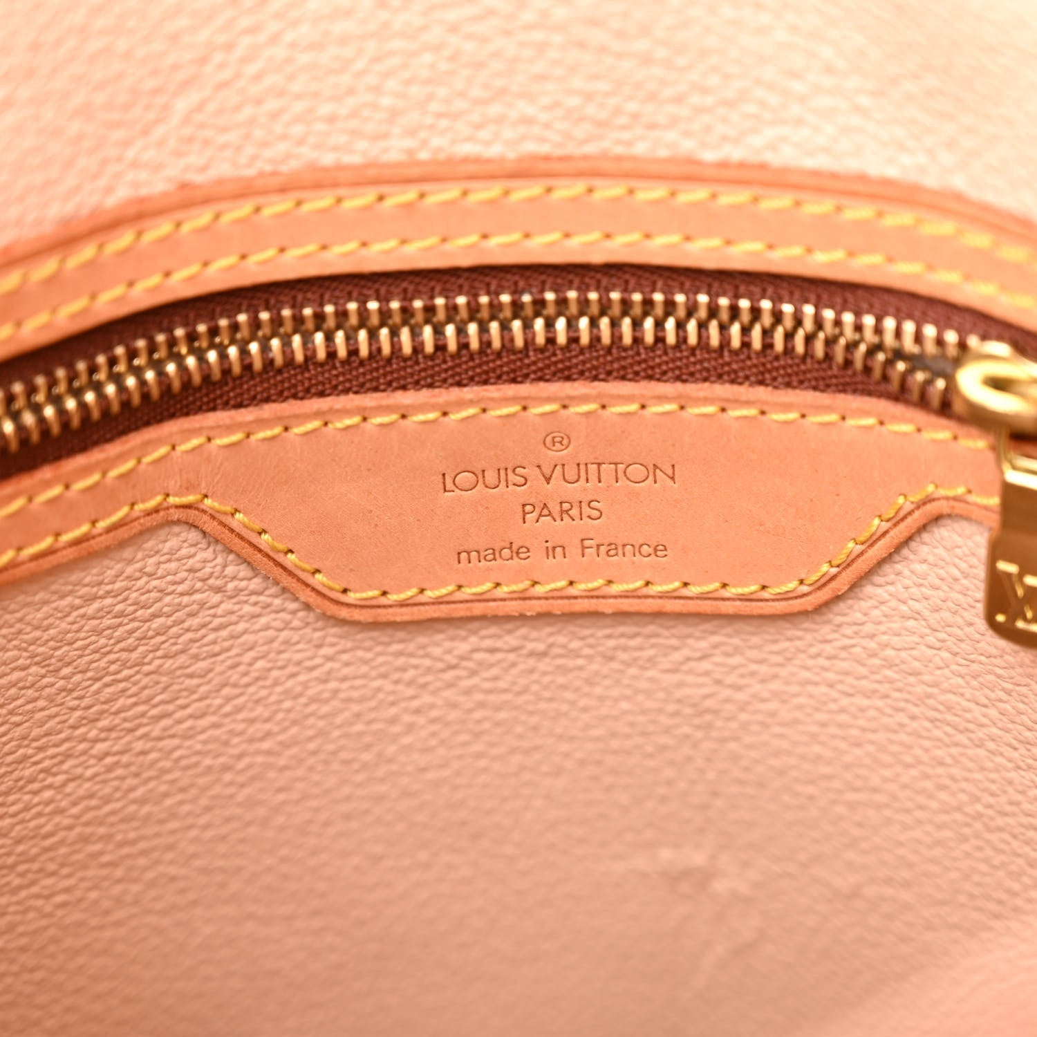 Louis Vuitton Monogram Canvas Petit Bucket Bag 23 available at Queen Bee of Beverly Hills