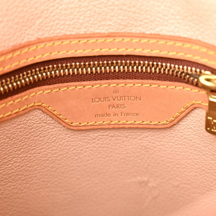 Louis Vuitton Monogram Canvas Petit Bucket Bag 23 available at Queen Bee of Beverly Hills