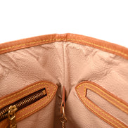 Louis Vuitton Monogram Canvas Petit Bucket Bag 23 available at Queen Bee of Beverly Hills