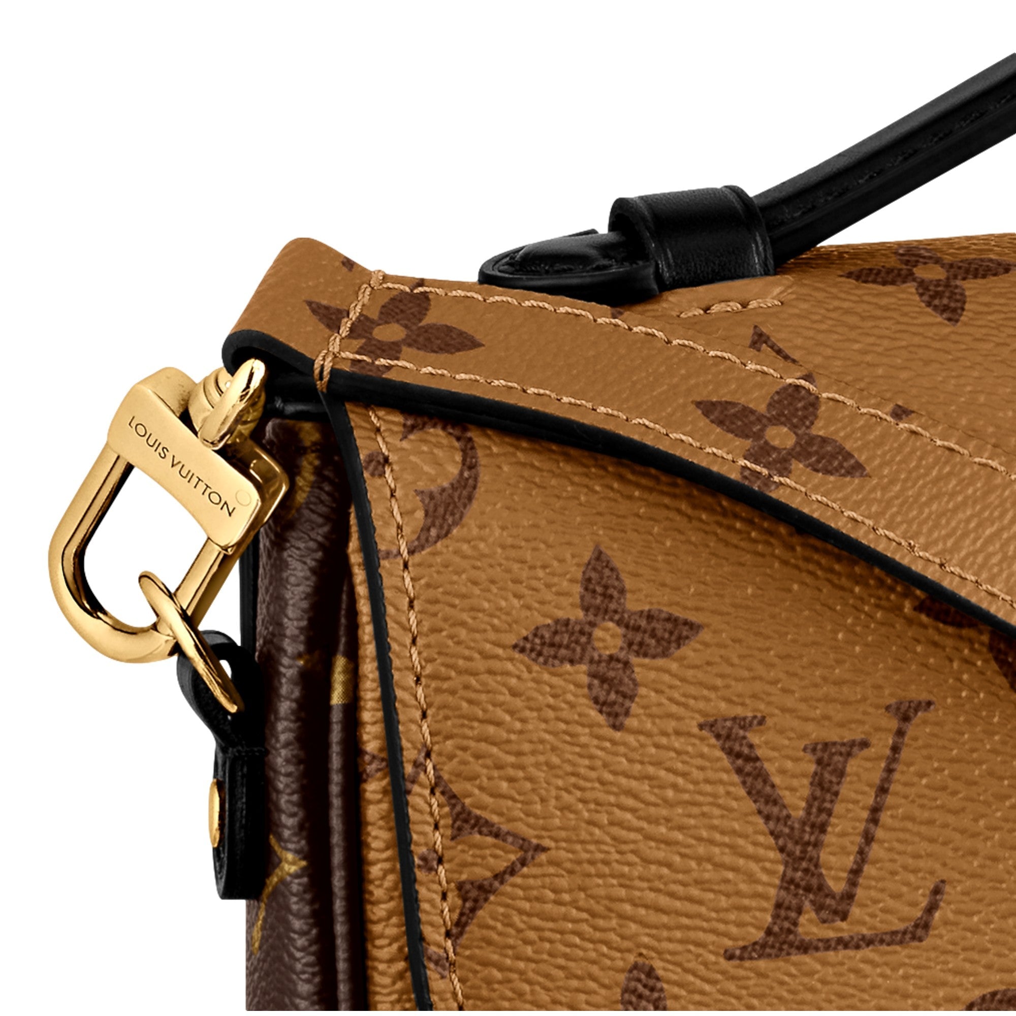 Louis Vuitton Monogram Reverse Pochette Métis available at Queen Bee of Beverly Hills