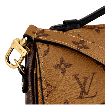 Louis Vuitton Monogram Reverse Pochette Métis available at Queen Bee of Beverly Hills