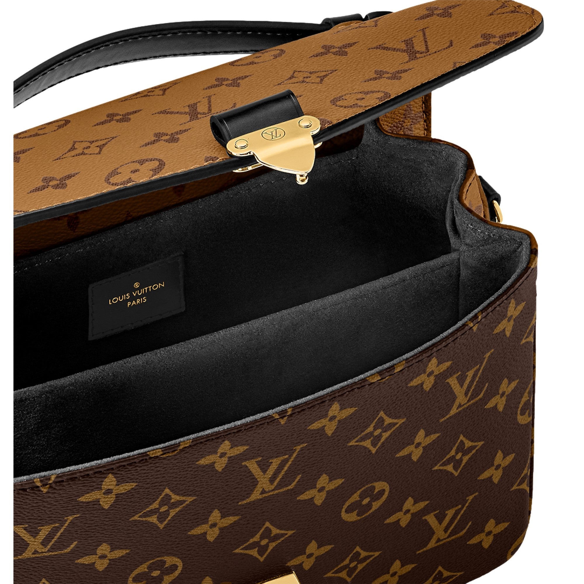 Louis Vuitton Monogram Reverse Pochette Métis available at Queen Bee of Beverly Hills