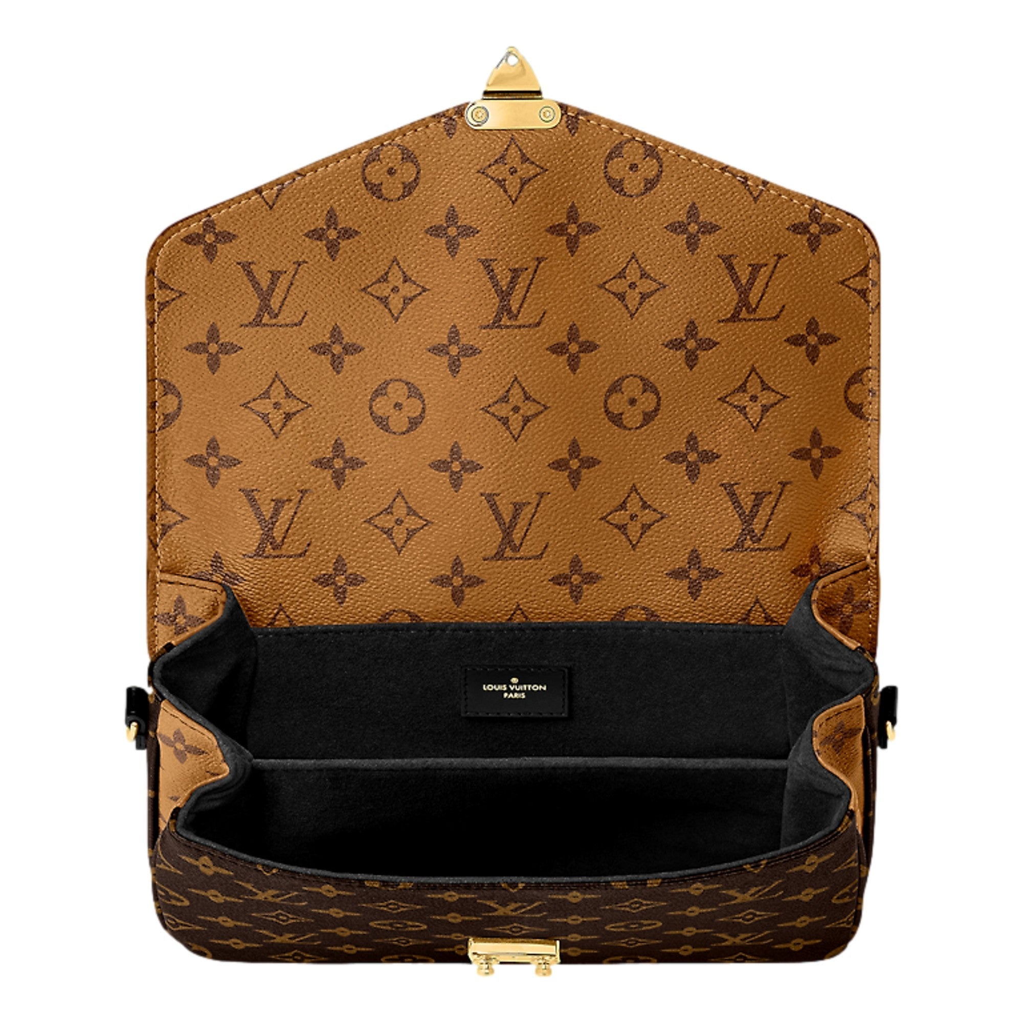 Louis Vuitton Monogram Reverse Pochette Métis available at Queen Bee of Beverly Hills