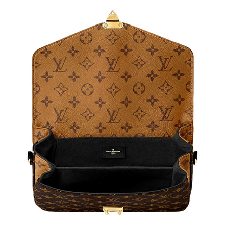 Louis Vuitton Monogram Reverse Pochette Métis available at Queen Bee of Beverly Hills
