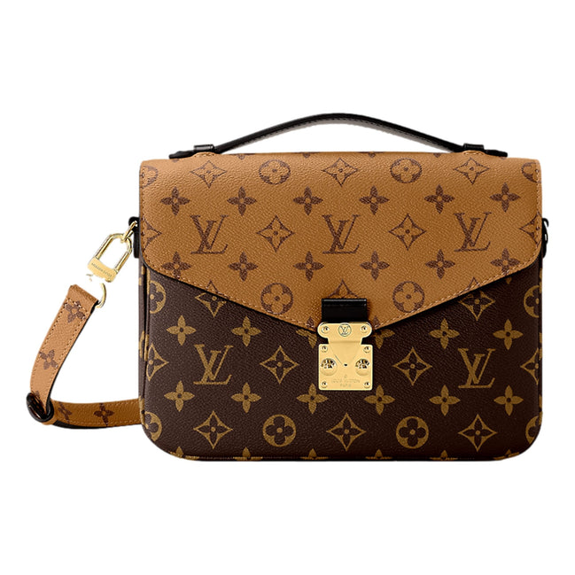 Louis Vuitton Monogram Reverse Pochette Métis available at Queen Bee of Beverly Hills