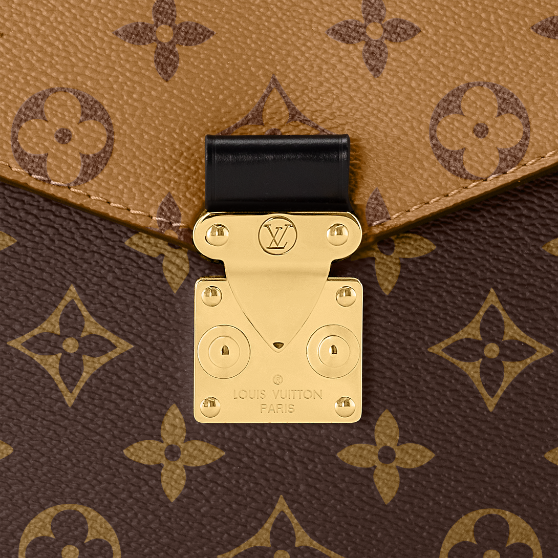 Louis Vuitton Monogram Reverse Pochette Métis available at Queen Bee of Beverly Hills