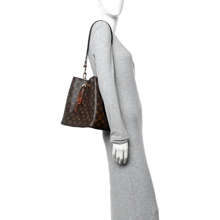 Louis Vuitton Monogram Neonoe MM Carmel sold at Queen Bee of Beverly Hills
