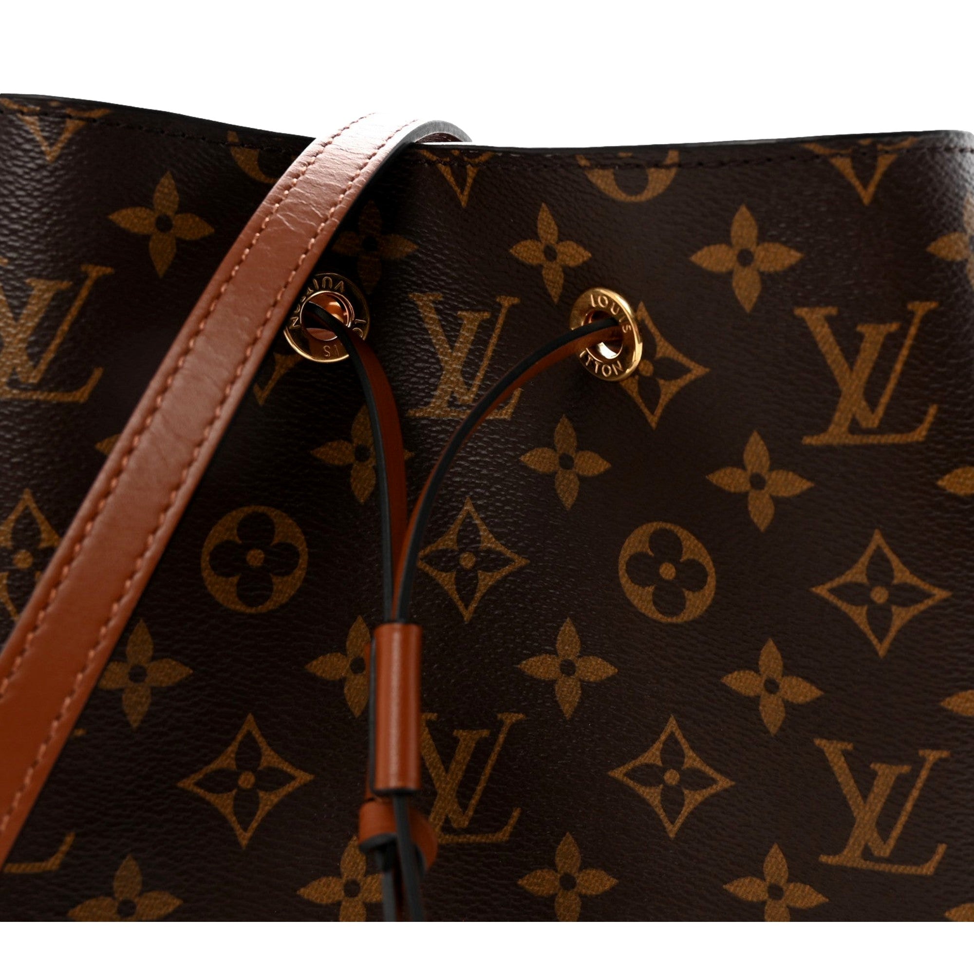 Louis Vuitton Monogram Neonoe MM Carmel sold at Queen Bee of Beverly Hills