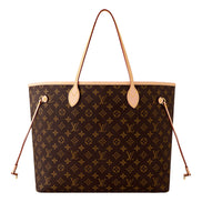 Louis Vuitton Neverfull GM Monogram Canvas Tote Bag with Detachable Pouch