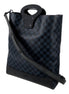 Louis Vuitton North South Tote Handbag Damier Cobalt Black and Navy available at Queen Bee of Beverly Hills