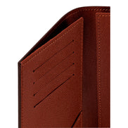 Louis Vuitton Monogram Canvas Cowhide Leather Passport Cover in Classic Brown