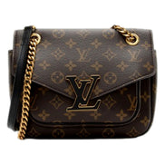 Louis Vuitton Passy Monogram Canvas Shoulder Bag - available at Queen Bee of Beverly Hills. 
