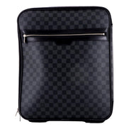 Louis Vuittton Pegase 45 Damier Graphite Canvas and Leather Rolling Suitcase