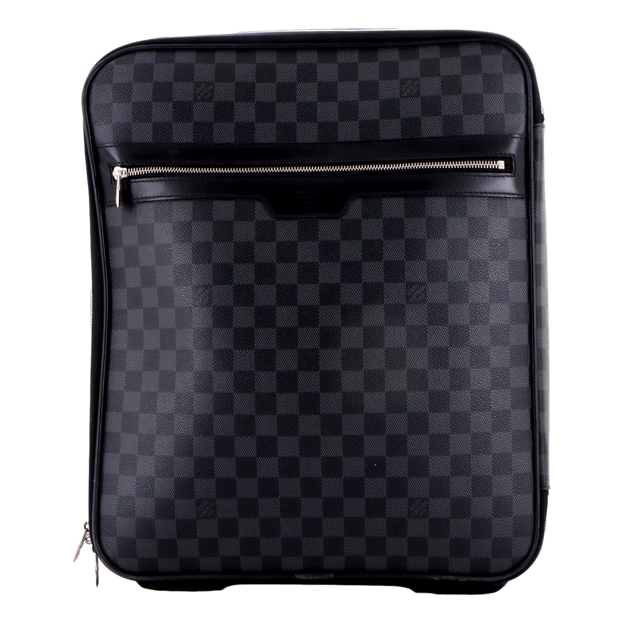 Louis Vuittton Pegase 45 Damier Graphite Canvas and Leather Rolling Suitcase